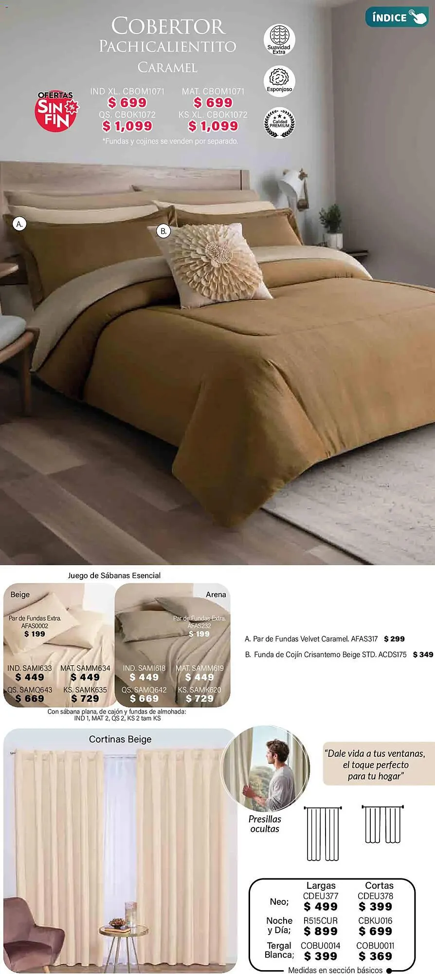 Catálogo de Catálogo Colchas Concord 1 de noviembre al 1 de febrero 2026 - Pagina 290