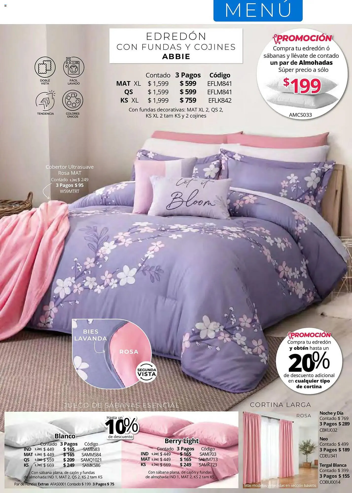 Catálogo de Catálogo Colchas Concord 1 de mayo al 1 de agosto 2026 - Pagina 29