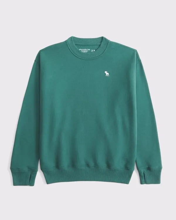 essential icon crew sweatshirt