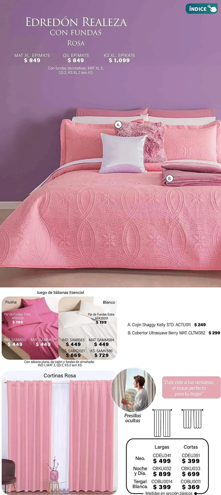 Catálogo de Catálogo Colchas Concord 1 de noviembre al 1 de febrero 2026 - Pagina 57