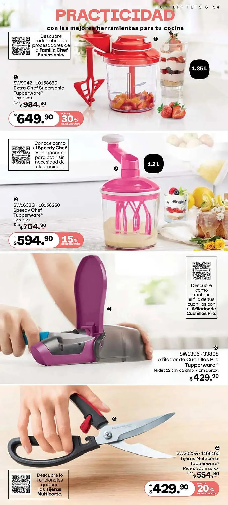 Catálogo de Catálogo Tupperware 19 de mayo al 16 de junio 2025 - Pagina 54