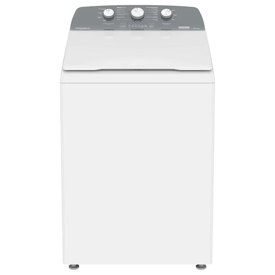 Lavadora 18kg Carga Superior Blanca Agitador