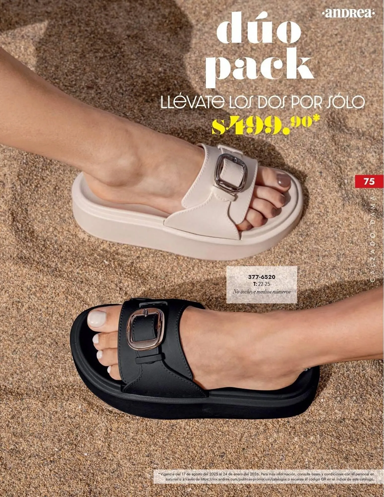 Catálogo de Catálogo Andrea 1 de septiembre al 31 de diciembre 2025 - Pagina 75