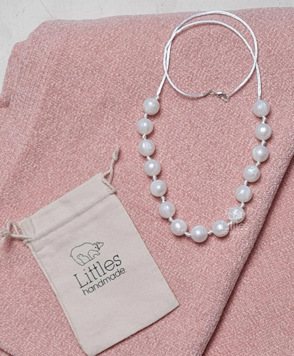 Collar de lactancia perlas