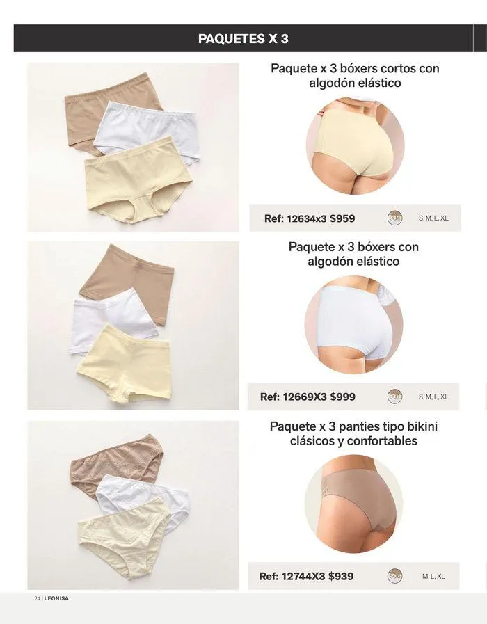 Catálogo de Ofertas Leonisa 2 de mayo al 31 de mayo 2024 - Pagina 24