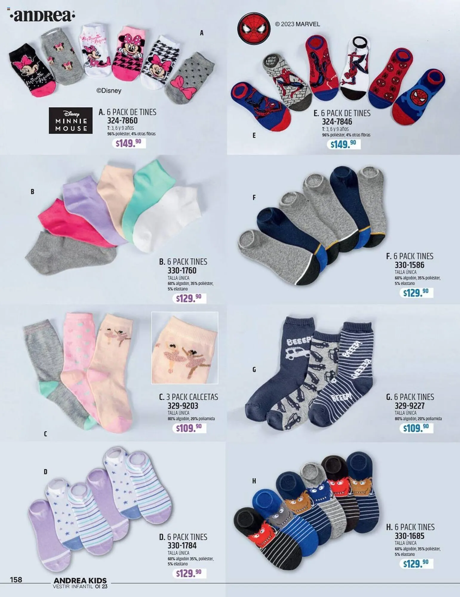 Catálogo de Catálogo Andrea 27 de agosto al 27 de enero 2024 - Pagina 158