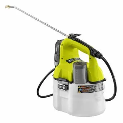 ROCIADOR INALÁMBRICO 3.78 L BLANCO RYOBI