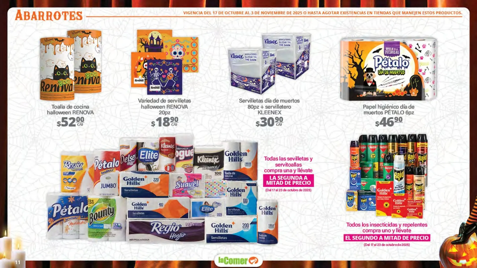 Catálogo de Folleto La Comer 17 de octubre al 3 de noviembre 2025 - Pagina 11