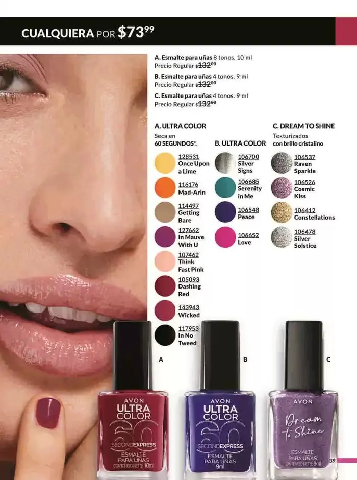 Catálogo de Avon COSMÉTICOS C3 3 de enero al 3 de febrero 2025 - Pagina 39