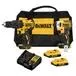 Kit Rotomartillo 1/2" + Atornillador de Impacto 1/4", Dewalt