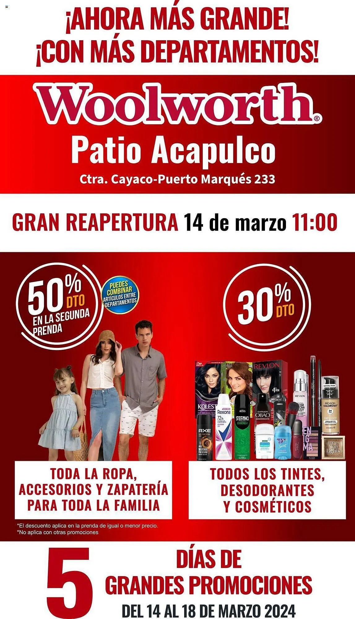 Catálogo de Catálogo Woolworth 14 de marzo al 18 de marzo 2024 - Pagina 1