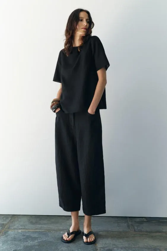 TOP CON LINO ZW COLLECTION