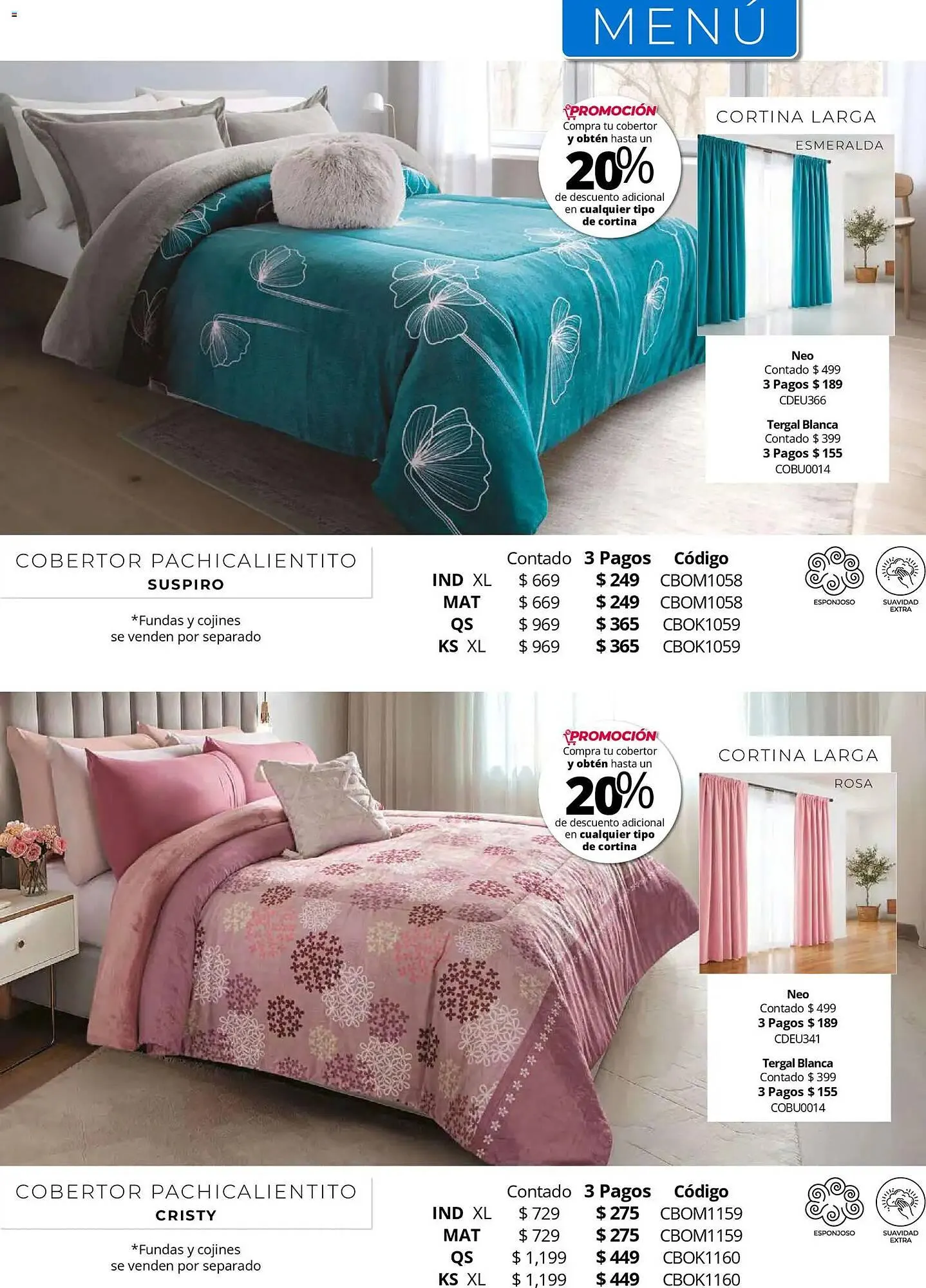 Catálogo de Catálogo Colchas Concord 1 de mayo al 1 de agosto 2026 - Pagina 318