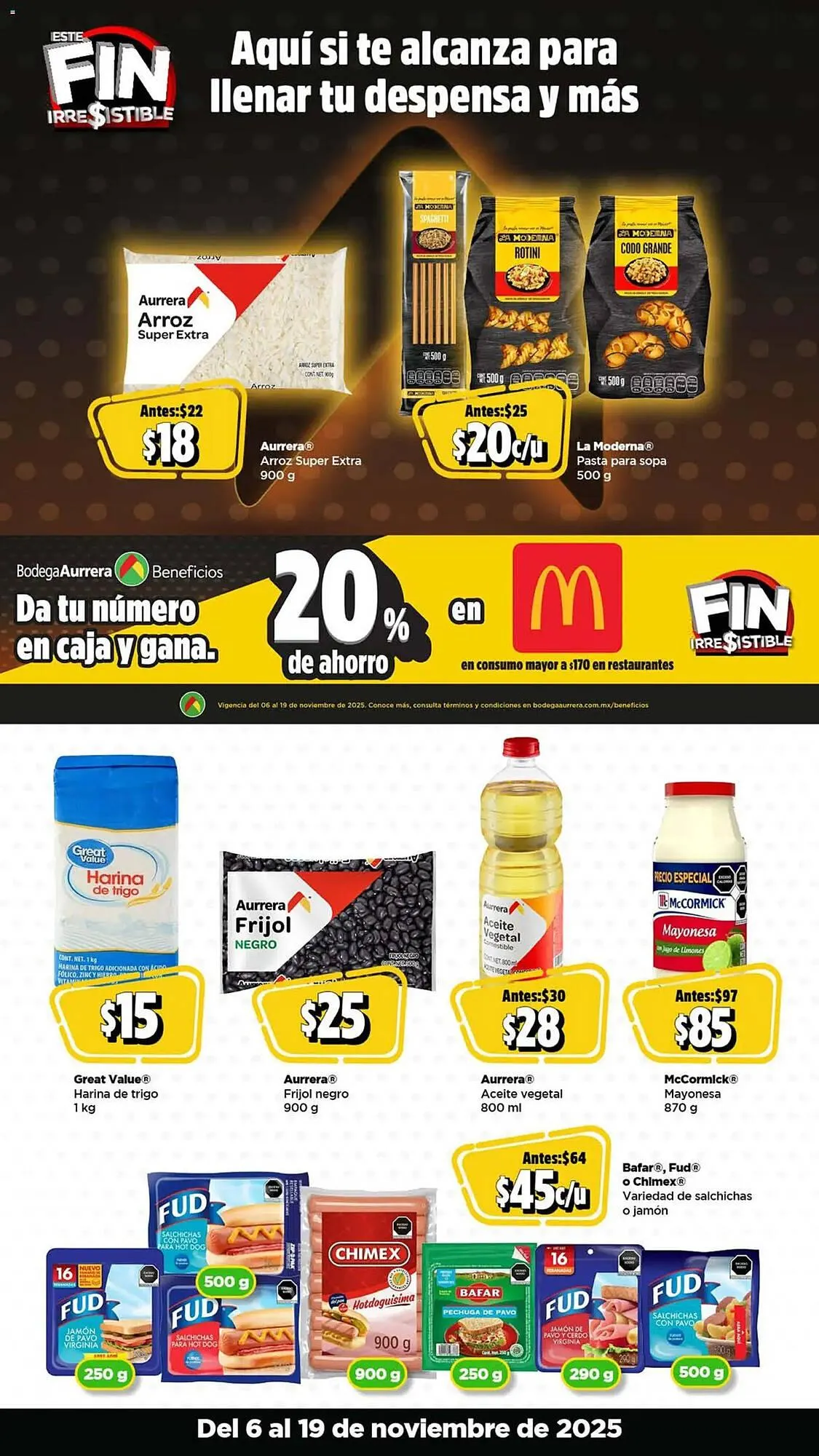 Catálogo de Folleto Bodega Aurrerá 6 de noviembre al 19 de noviembre 2025 - Pagina 4