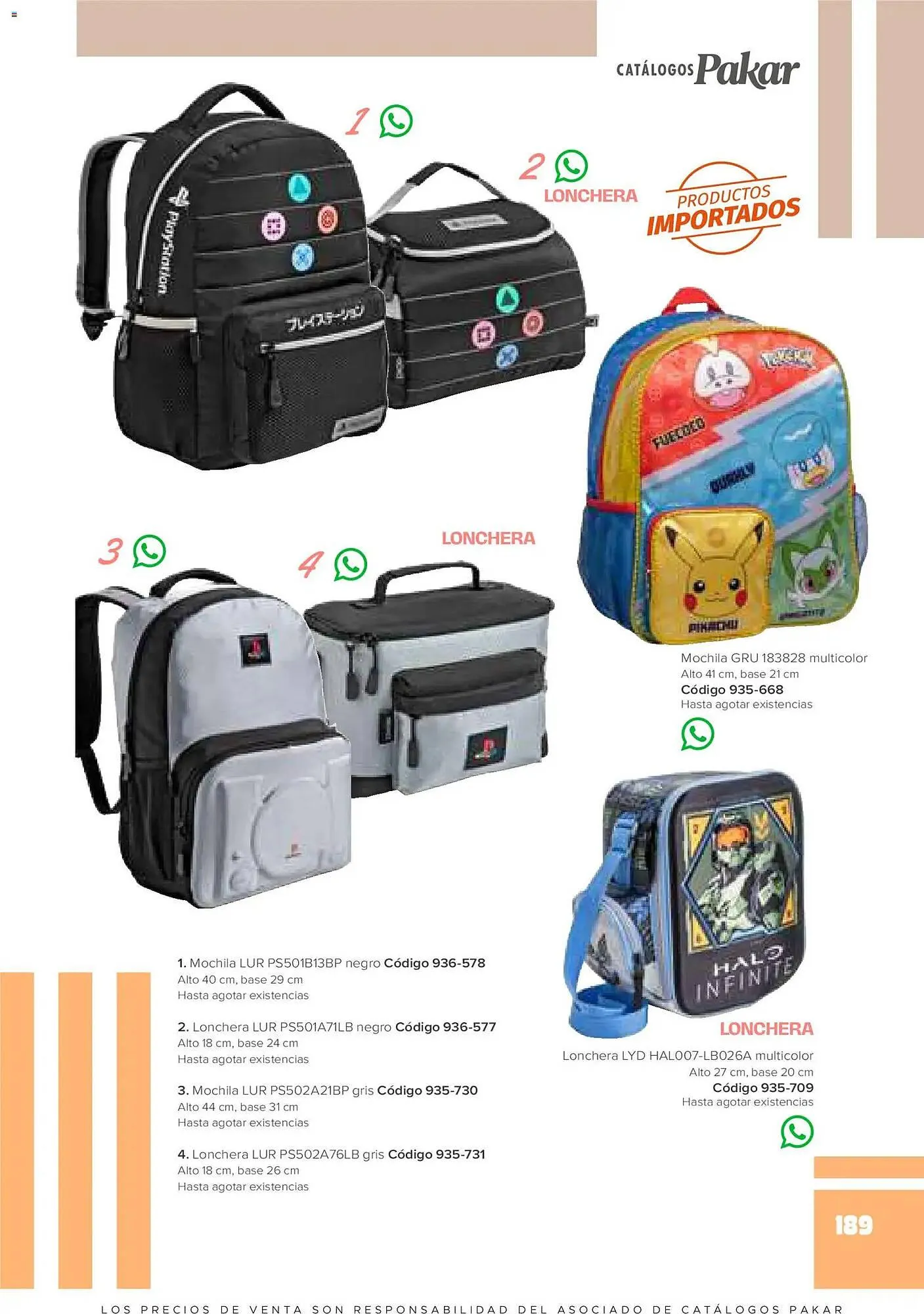 Catálogo de Catálogo SC Pakar 30 de enero al 1 de julio 2026 - Pagina 189