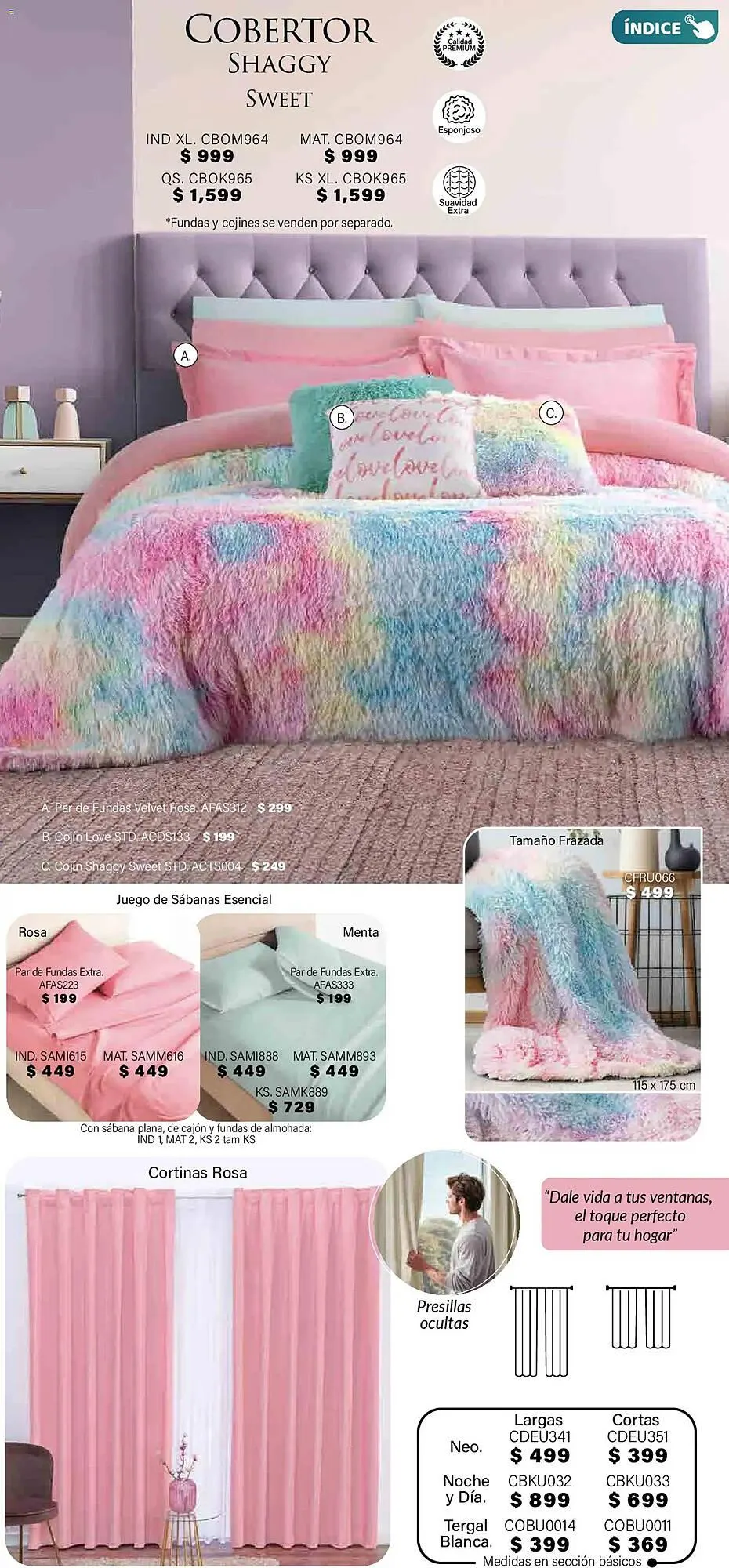 Catálogo de Catálogo Colchas Concord 1 de noviembre al 1 de febrero 2026 - Pagina 340