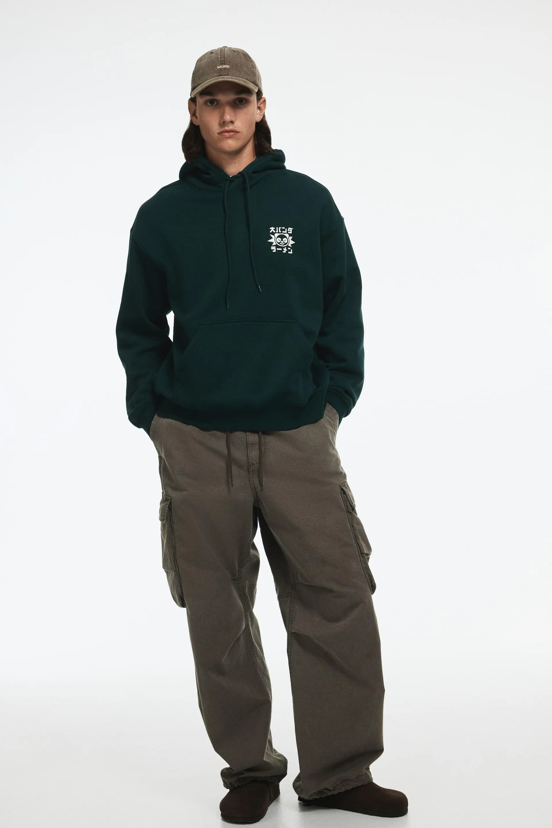 Sudadera Loose Fit con diseño