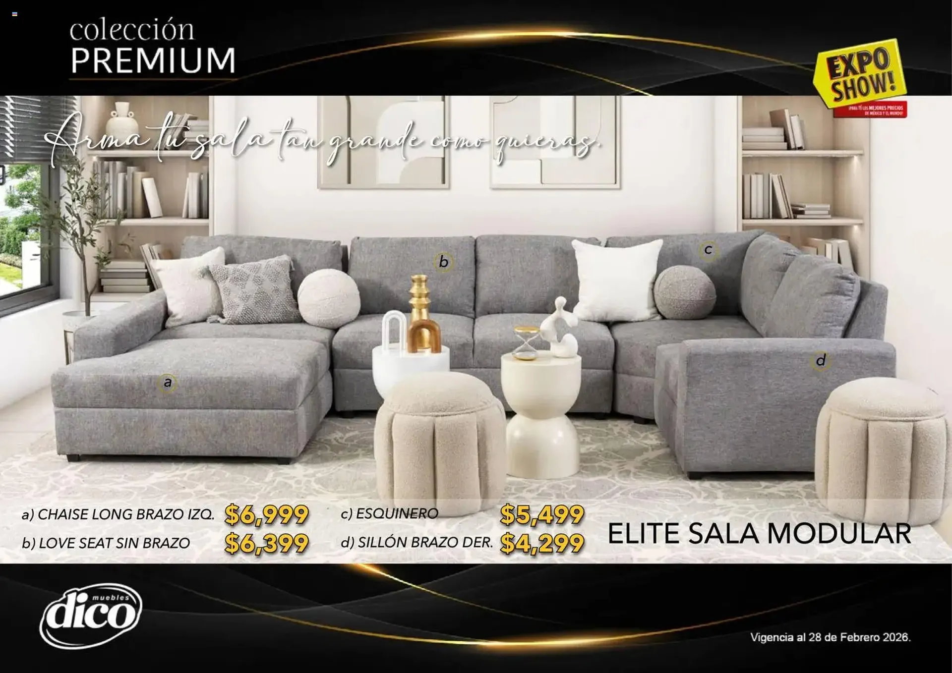 Catálogo de Catálogo Muebles Dico 10 de febrero al 28 de febrero 2026 - Pagina 33