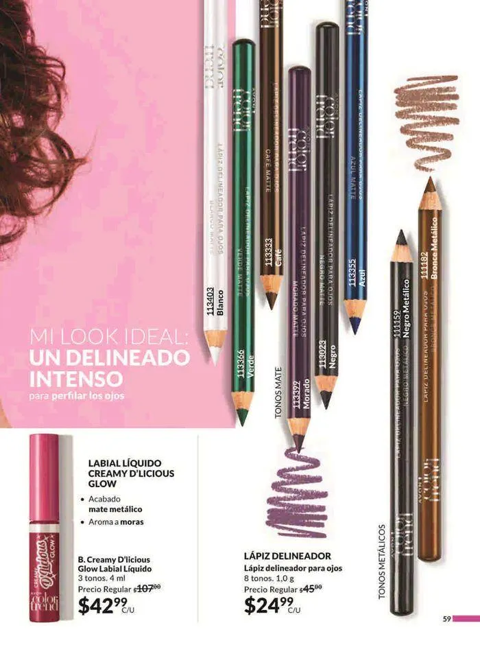 Catálogo de Avon COSMÉTICOS C10 15 de mayo al 19 de junio 2024 - Pagina 59