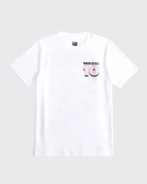 lionel messi graphic tee
