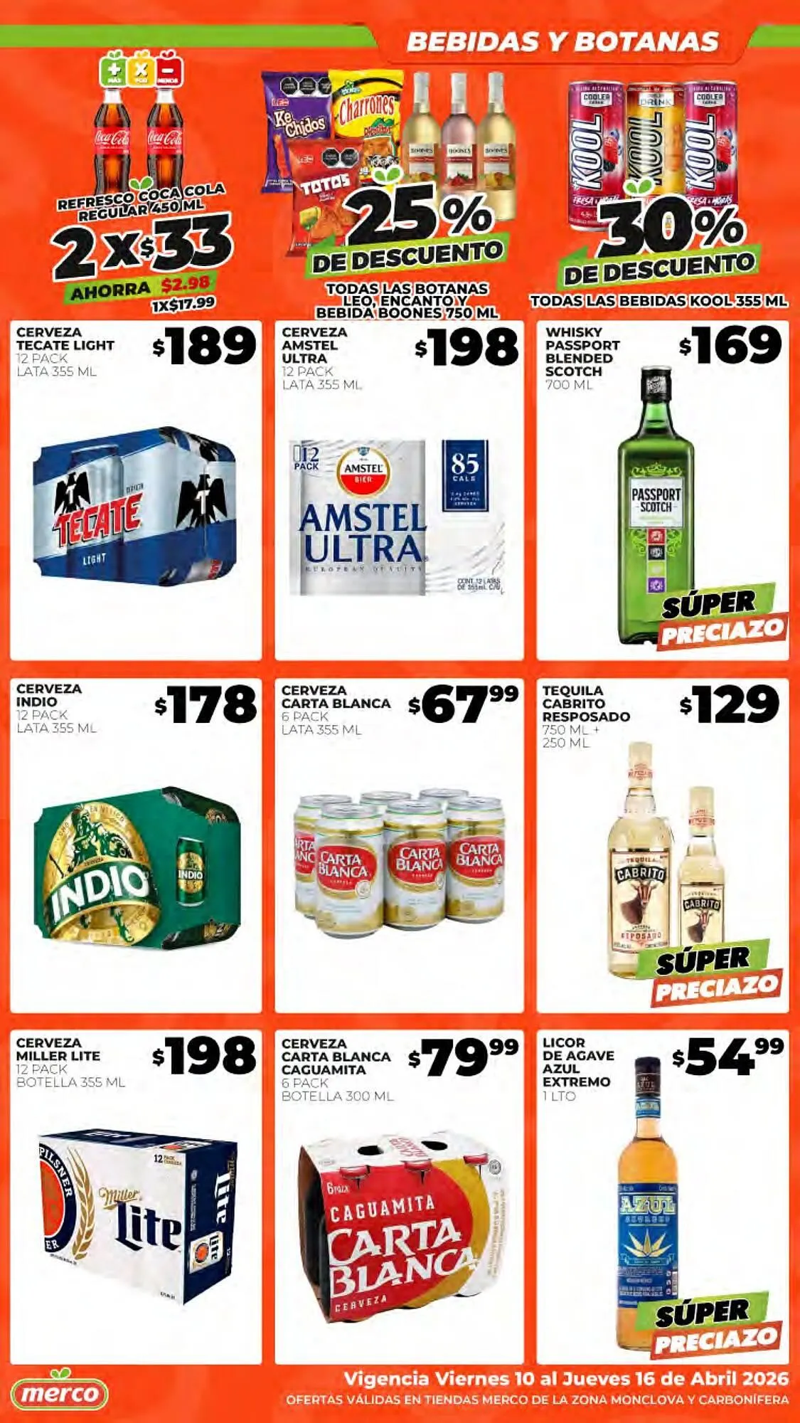 Catálogo de Folleto Merco 10 de abril al 16 de abril 2026 - Pagina 11