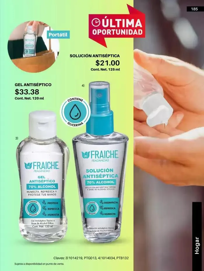 Catálogo de Catálogo 2025 3 de abril al 31 de diciembre 2025 - Pagina 187