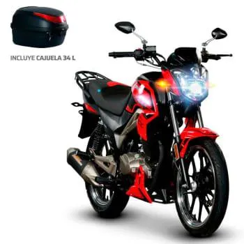Motocicleta Urban Sport Vento Cyclone 200cc 2023 Negra