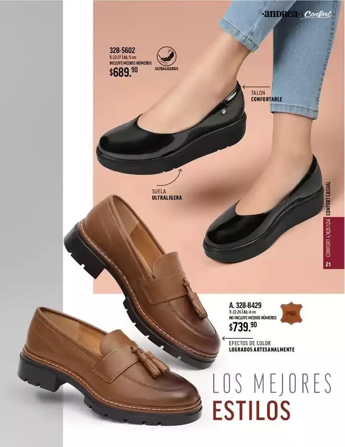 Catálogo de ANDREA - CALZADO CONFORT 26 de agosto al 25 de enero 2025 - Pagina 15