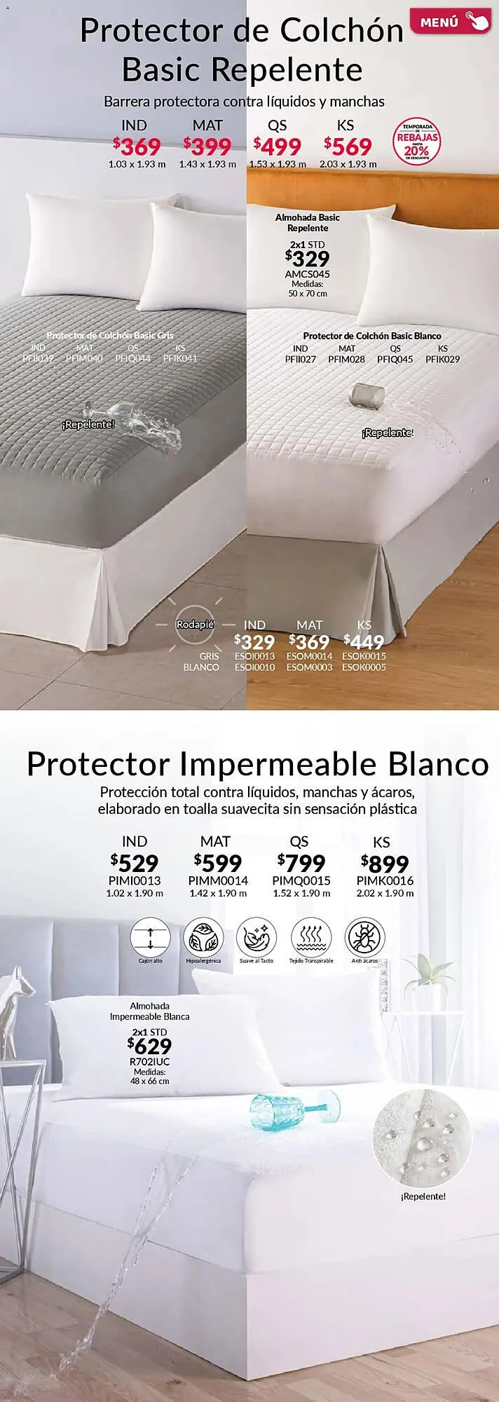 Catálogo de Catálogo Colchas Concord 1 de febrero al 2 de mayo 2026 - Pagina 104
