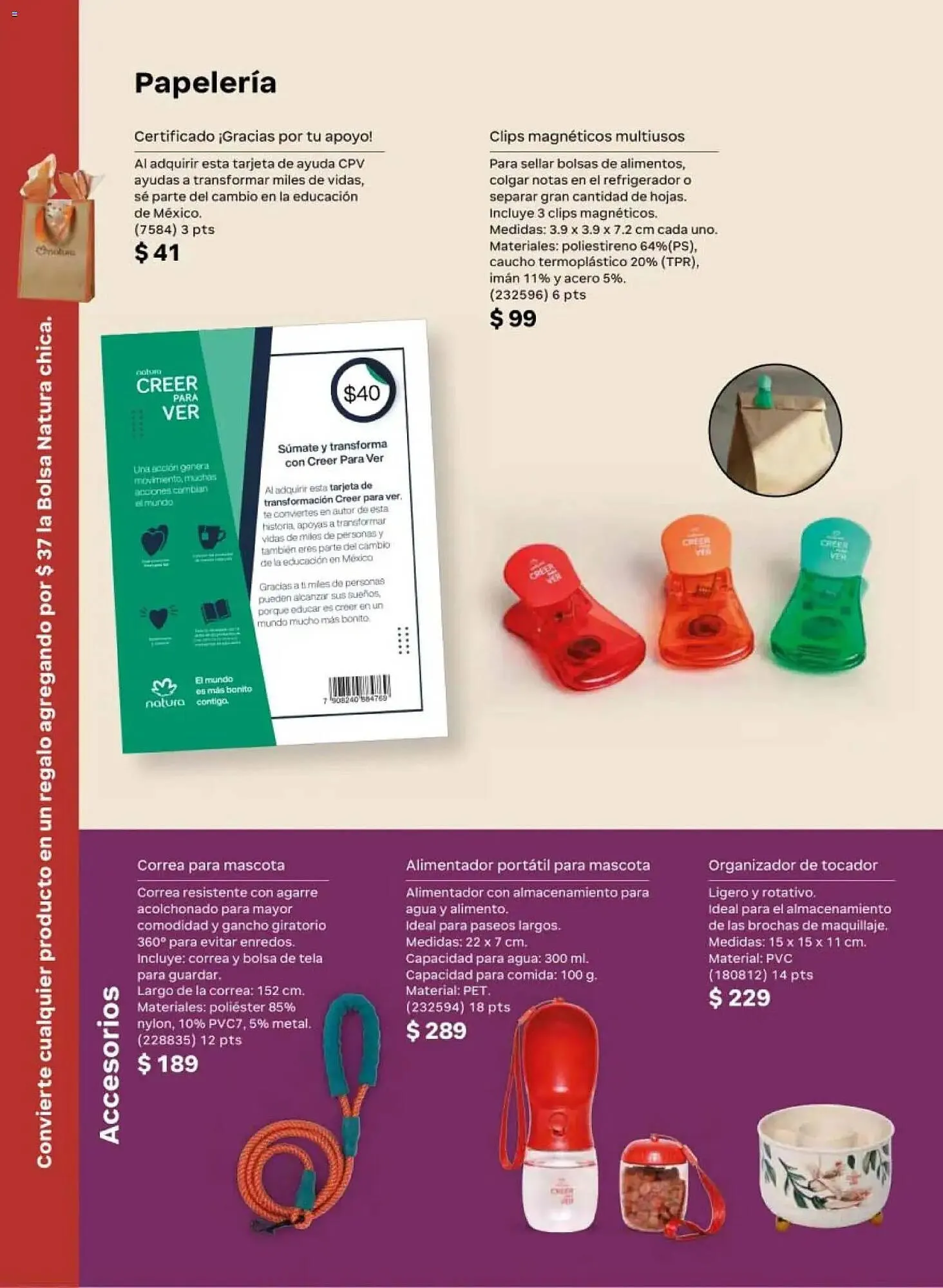 Catálogo de Catálogo Natura 24 de abril al 28 de mayo 2026 - Pagina 160