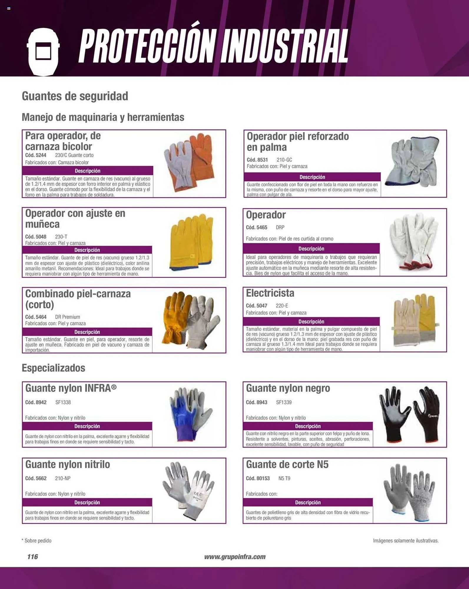 Catálogo de Catálogo Infra 1 de febrero al 31 de diciembre 2023 - Pagina 118