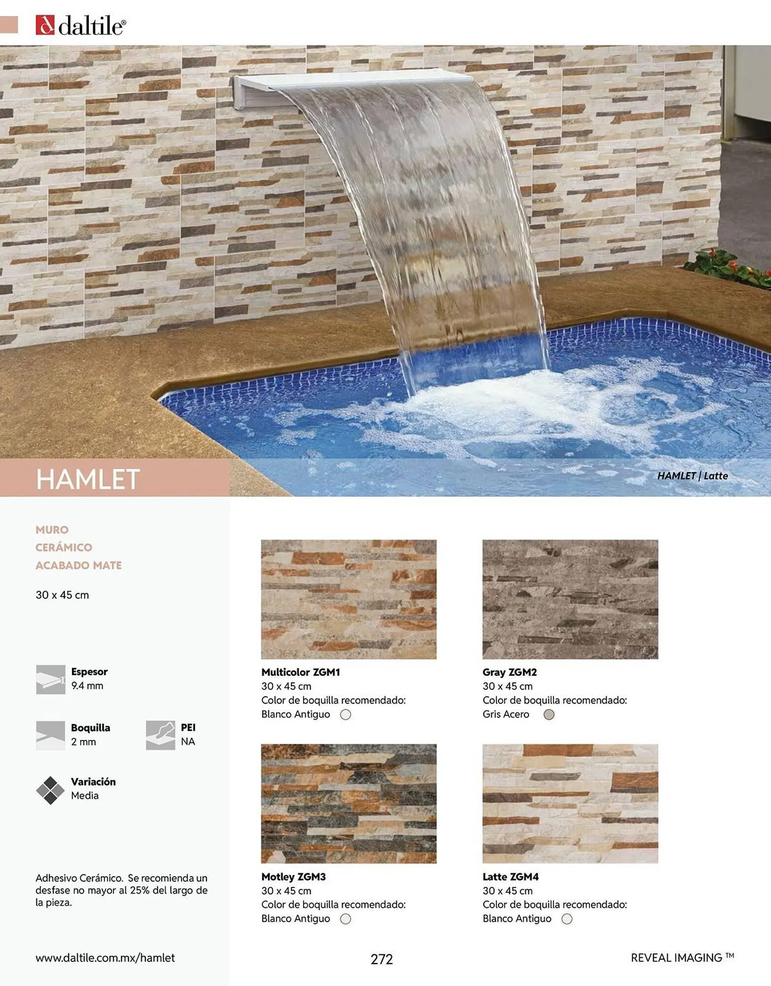 Catálogo de Catálogo Daltile 13 de enero al 31 de diciembre 2026 - Pagina 272