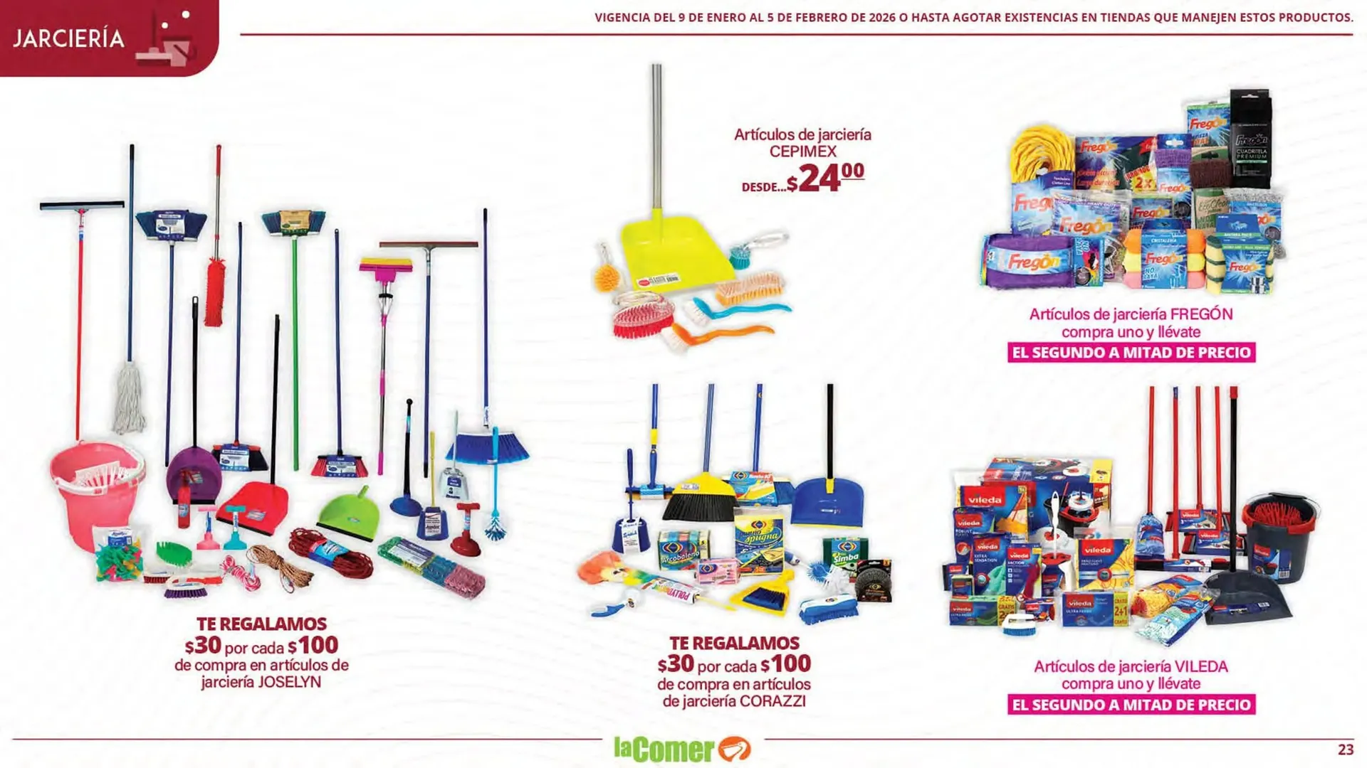 Catálogo de Folleto La Comer 9 de enero al 5 de febrero 2026 - Pagina 23