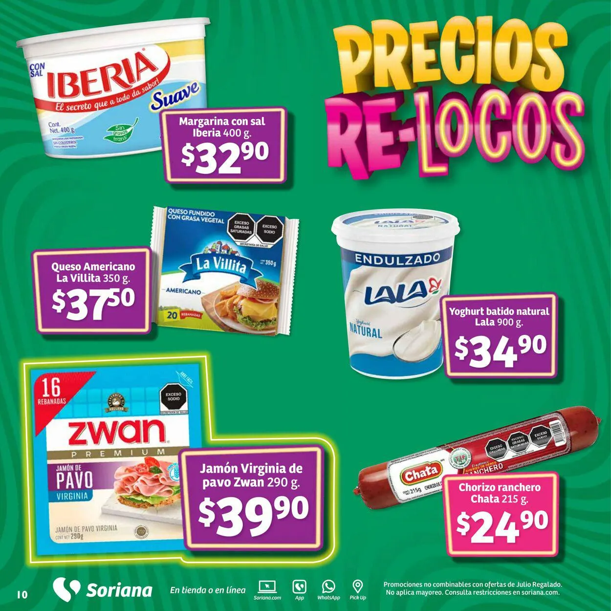 Catálogo de Soriana - Julio Regalado Súper Nacional Oferta actual 27 de julio al 3 de agosto 2023 - Pagina 10
