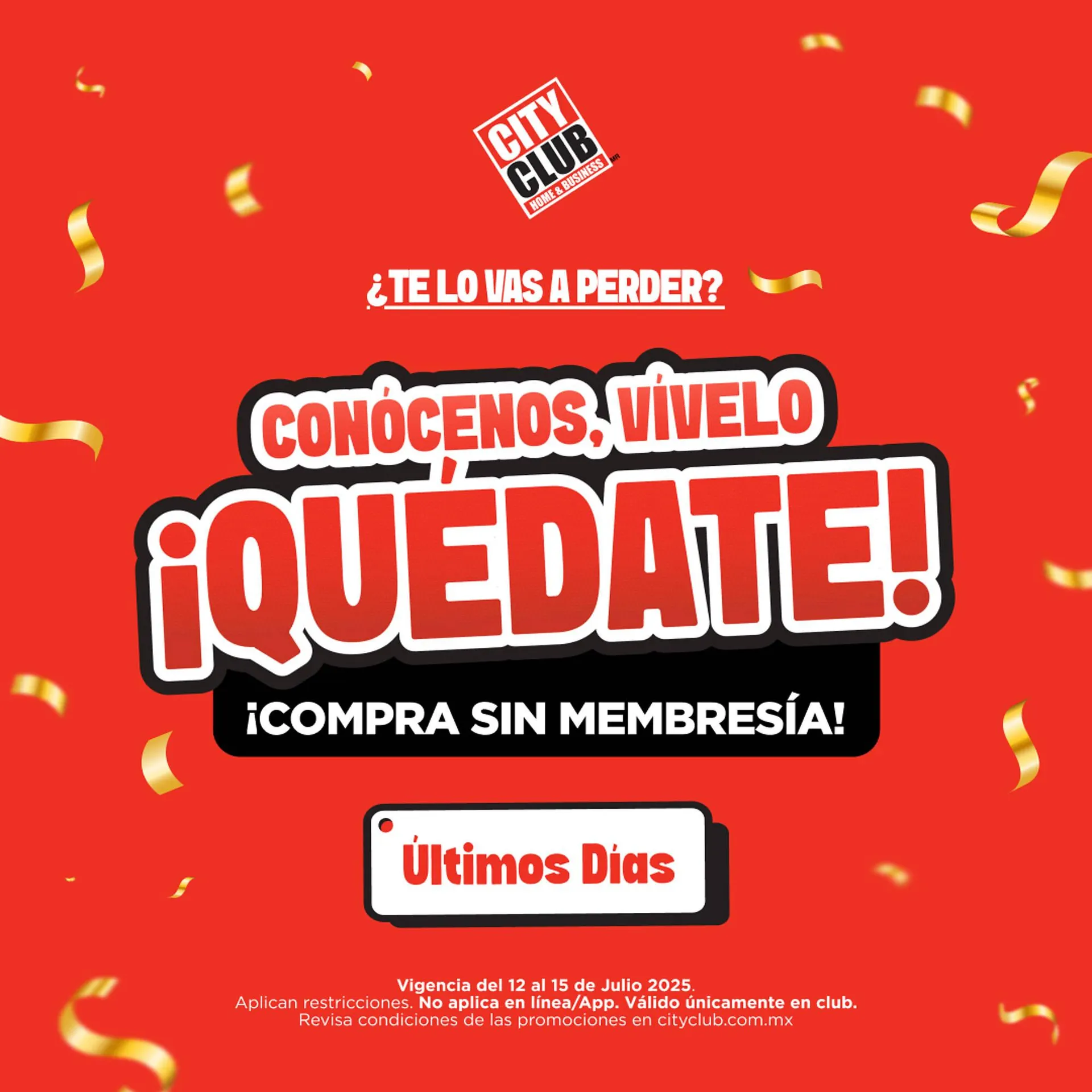 Catálogo de Catálogo City Club 12 de julio al 15 de julio 2025 - Pagina 1