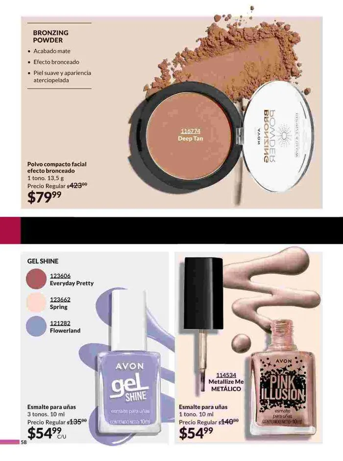 Catálogo de Avon COSMÉTICOS C17 20 de septiembre al 25 de octubre 2024 - Pagina 58