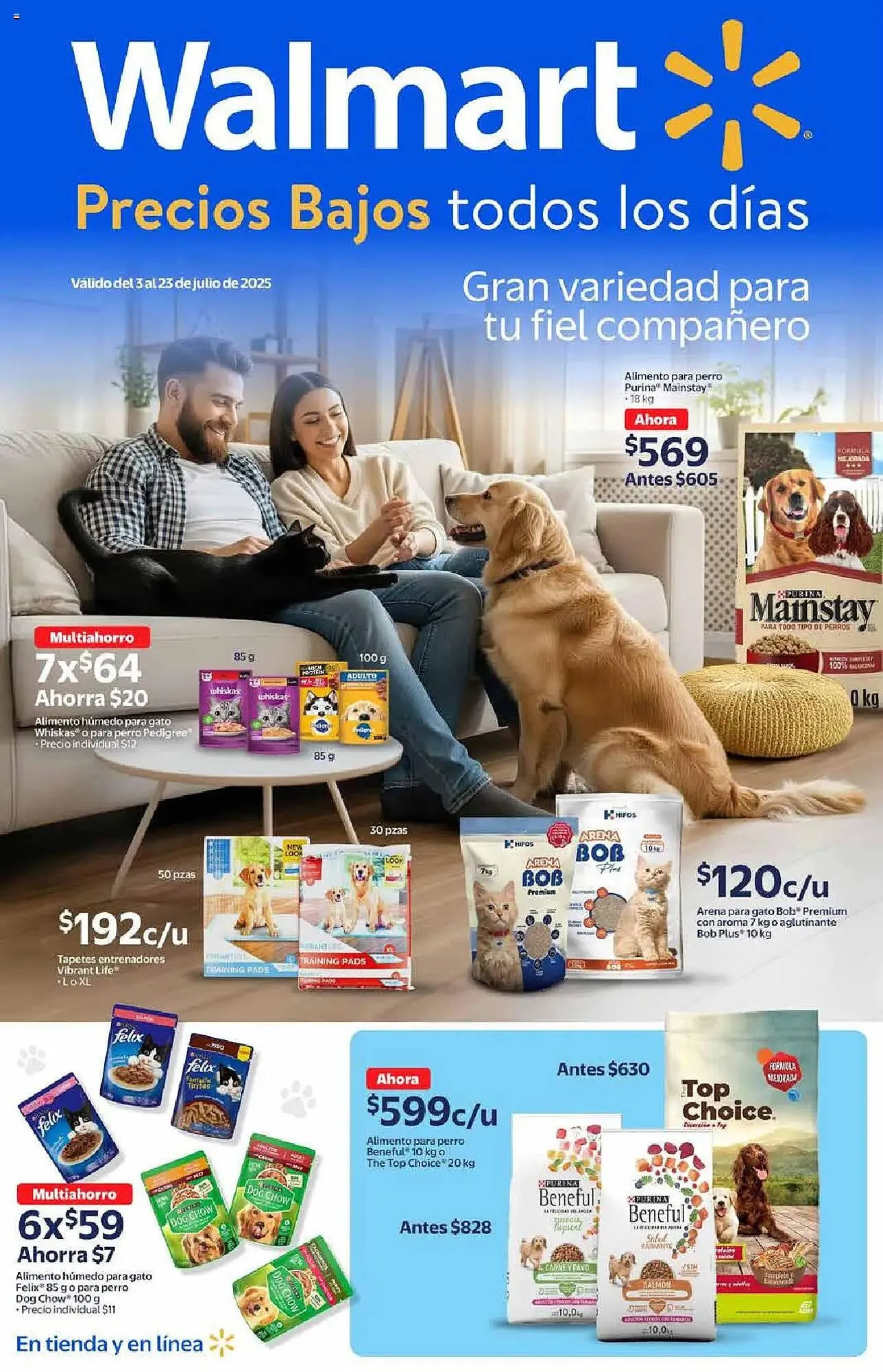 Catálogo de Catálogo Walmart 3 de julio al 24 de julio 2025 - Pagina 1