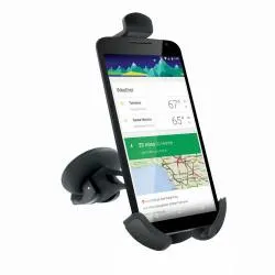 iSound Soporte de Auto para Smartphone, 6.5", Negro