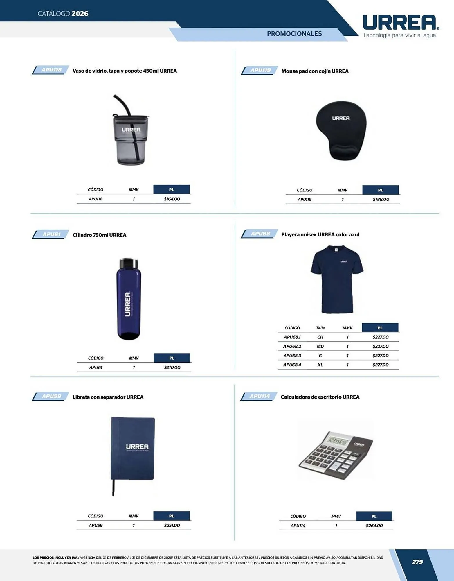 Catálogo de Catálogo Urrea 24 de abril al 31 de diciembre 2026 - Pagina 281
