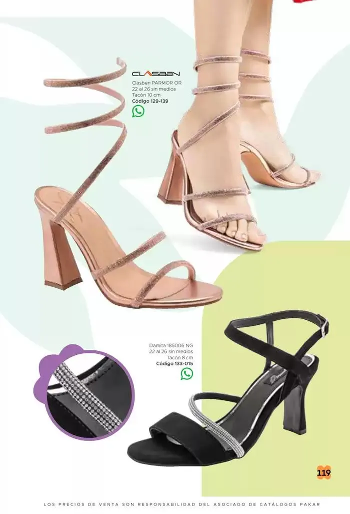 Catálogo de Pakar Sandalia 31 de enero al 31 de mayo 2025 - Pagina 119