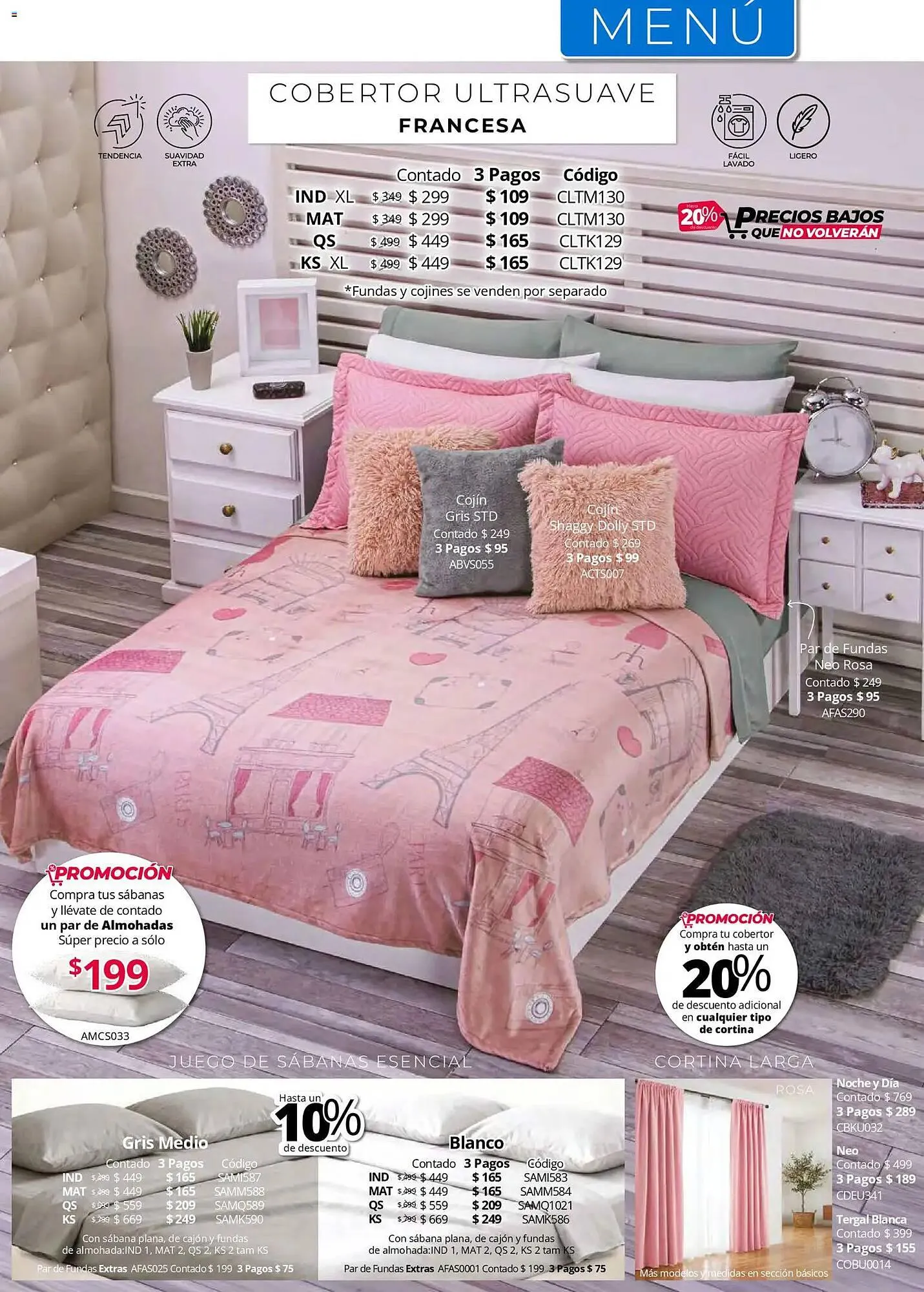 Catálogo de Catálogo Colchas Concord 1 de mayo al 1 de agosto 2026 - Pagina 247