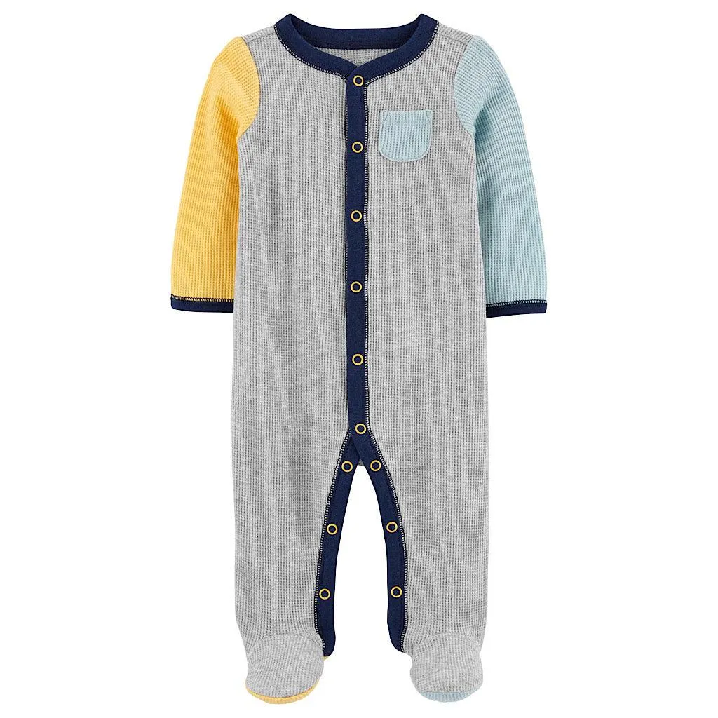 Mameluco Carter’s color block para bebito