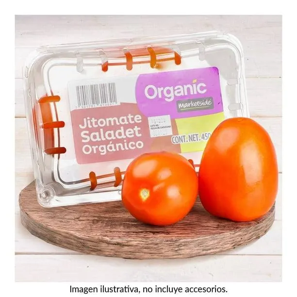 Jitomate saladet orgánico Marketside 450 g