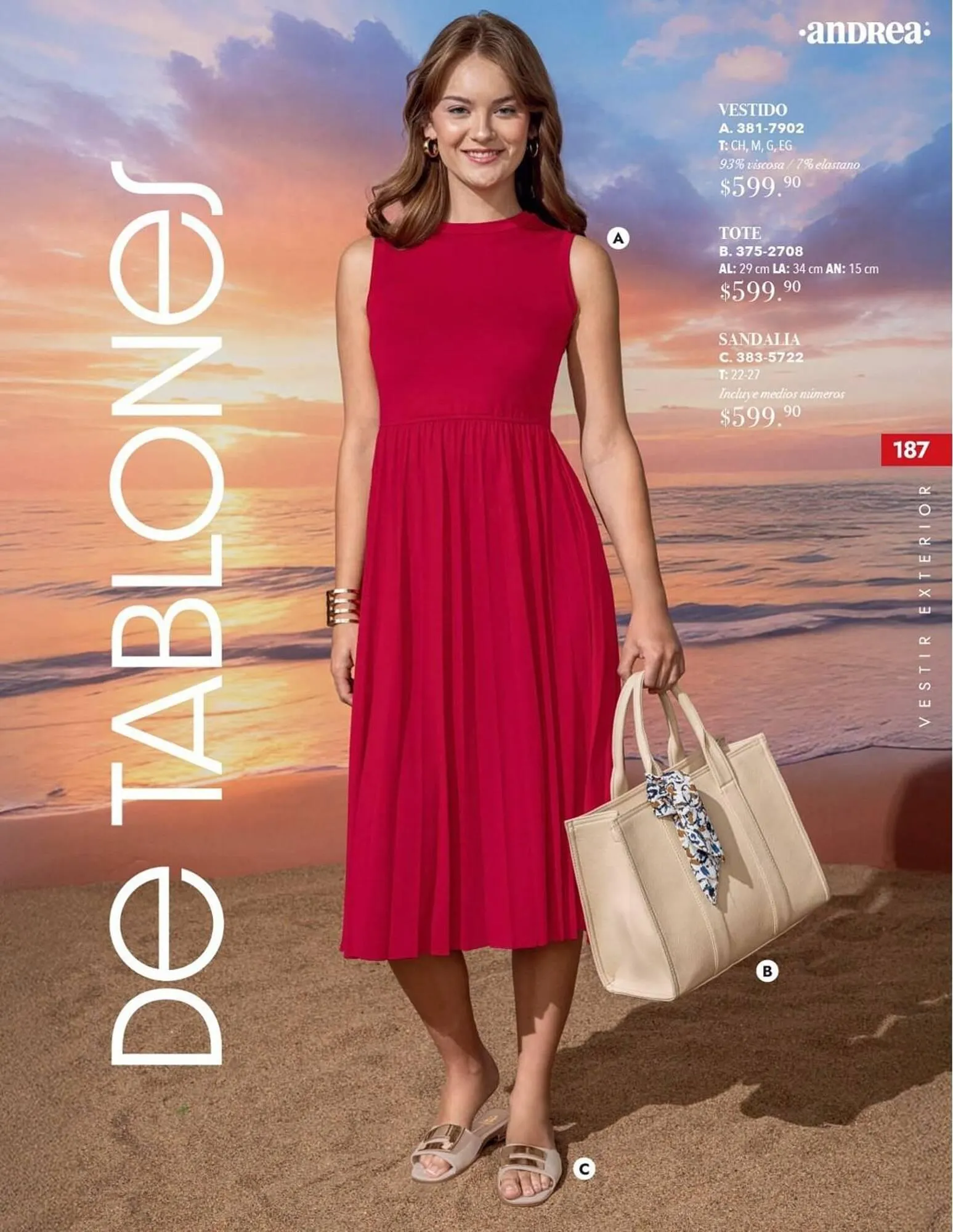 Catálogo de Catálogo Andrea 1 de septiembre al 31 de diciembre 2025 - Pagina 187