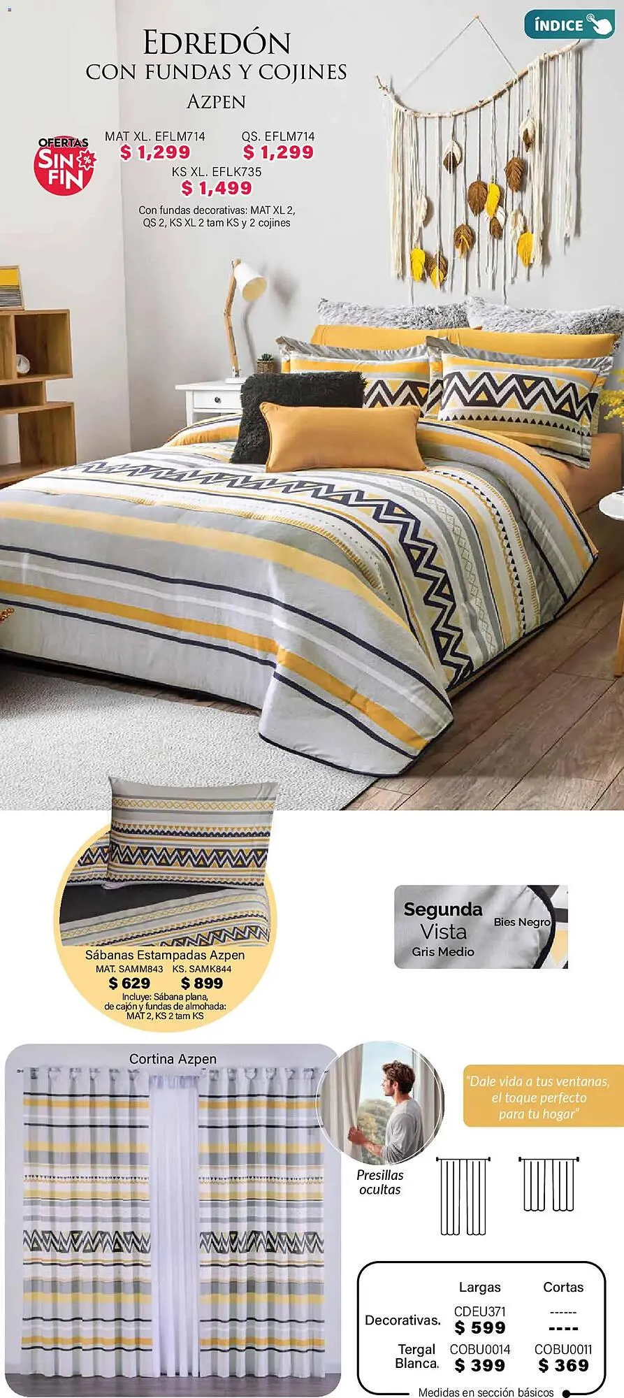 Catálogo de Catálogo Colchas Concord 1 de noviembre al 1 de febrero 2026 - Pagina 102