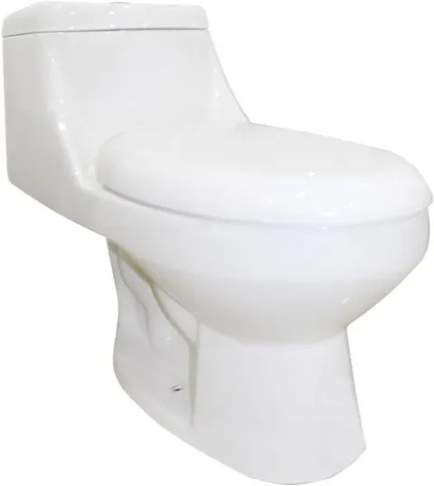Inodoro One Piece Soho Blanco con Asiento Gold Union