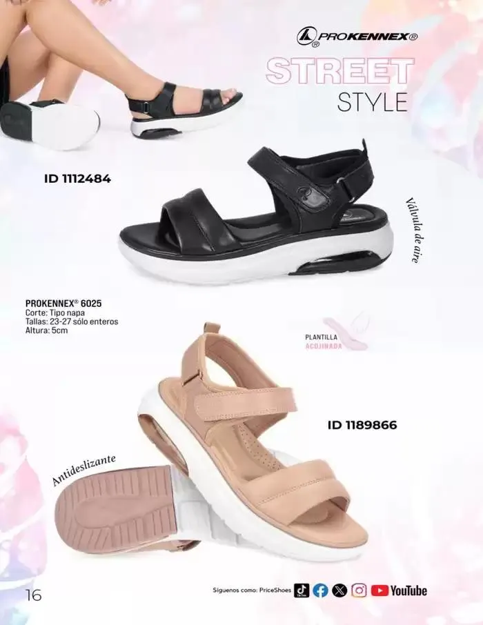 Catálogo de SANDALIAS | CONFORT | 2025 | 1E 11 de marzo al 31 de agosto 2025 - Pagina 16