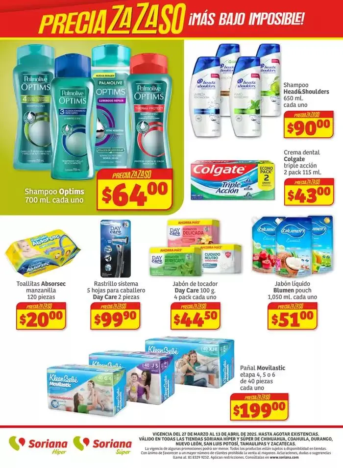 Catálogo de Catálogo Soriana Híper 31 de marzo al 13 de abril 2025 - Pagina 8