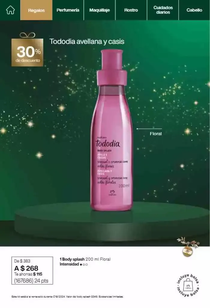 Catálogo de Revista Natura Ciclo 18 2024 8 de noviembre al 8 de diciembre 2024 - Pagina 18