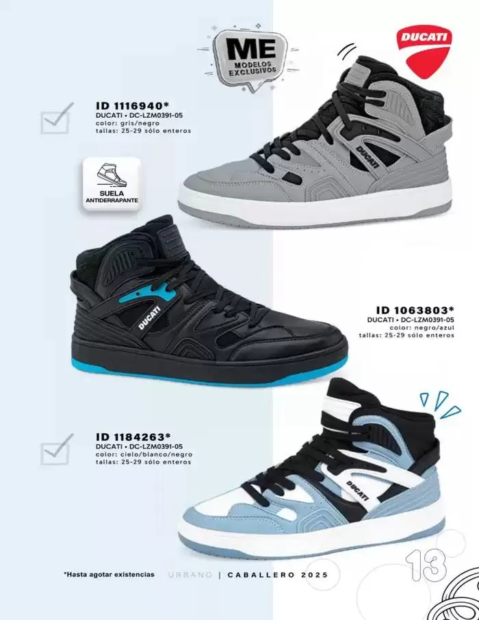 Catálogo de URBANO | CABALLEROS | 2025 | 1E 1 de marzo al 30 de septiembre 2025 - Pagina 13